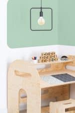 Bureau et tabouret Montessori