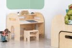 Bureau et tabouret Montessori